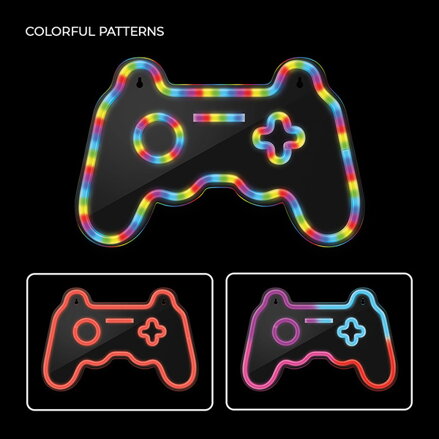 Neon LED RGB LOVE FLRN01 + RC Forever Light