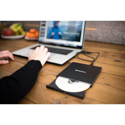 Verbatim externí Blu-Ray mechanika, 43889, USB 3.1, USB-C, ZDARMA 25GB MDISC