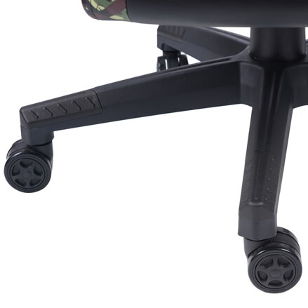 Herní křeslo Marvo CH-134, černé, odnímatelné polštářky, polohovatelné