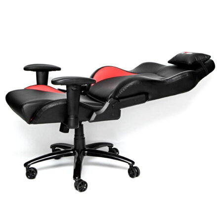 Herní křeslo Red Fighter C2, černé, odnímatelné polštářky
