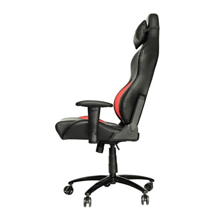 Herní křeslo Red Fighter C2, černé, odnímatelné polštářky