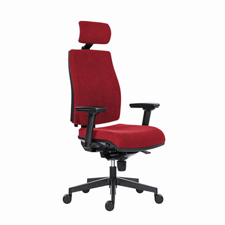 Powerton Kancelářské ergonomické křeslo Jana, Červené
