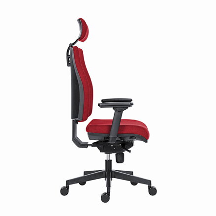 Powerton Kancelářské ergonomické křeslo Jana, Červené