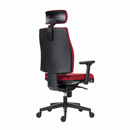 Powerton Kancelářské ergonomické křeslo Jana, Červené