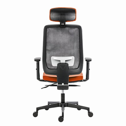 Powerton ERGO LUCIE Kancelářské ergonomické křeslo, Oranžové