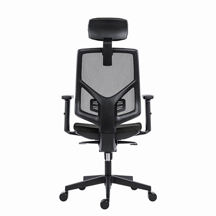Powerton Kancelářské ergonomické křeslo Tina, Černé