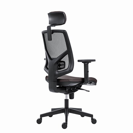 Powerton Kancelářské ergonomické křeslo Tina, Šedé