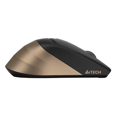 A4Tech FStyler FG35 Myš bezdrátová, zlatá, 2000DPI