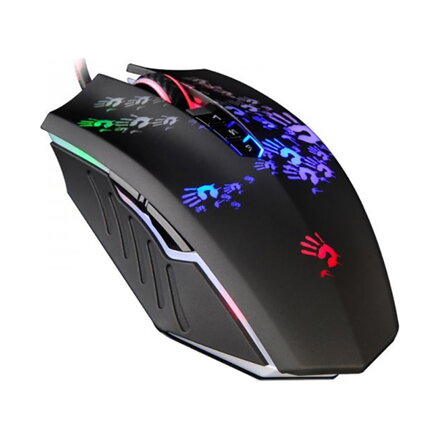 A4tech Myš BLOODY A60A, 4000DPI, optická, 8tl., drátová USB, color, herní, RGB podsvícení