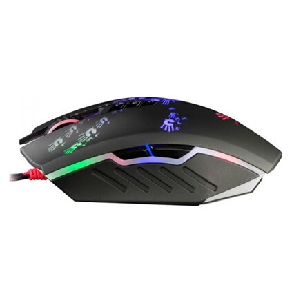 A4tech Myš BLOODY A60A, 4000DPI, optická, 8tl., drátová USB, color, herní, RGB podsvícení
