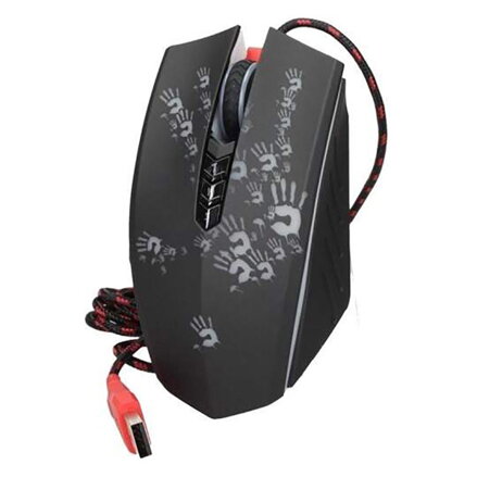 A4tech Myš BLOODY A60A, 4000DPI, optická, 8tl., drátová USB, color, herní, RGB podsvícení