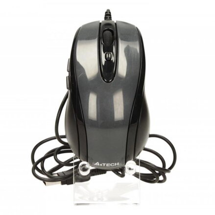 A4tech Myš N-708X, 1600DPI, optická, 6tl., 1 kolečko, drátová USB, černá, herní, V-Track