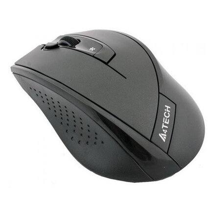 A4tech Myš G9-730FX-1, 2000DPI, 2.4 [GHz], optická, 4tl., 1 kolečko, bezdrátová, černá, 1 ks AA, klasická, V-Track