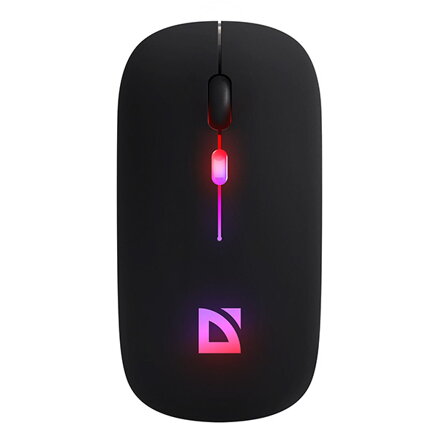 Defender Myš TOUCH MM-997, 1600DPI, Bluetooth a 2,4GHz, optická, 4tl., bezdrátová, černá, vestavěná baterie, nanopřijímač, tichá