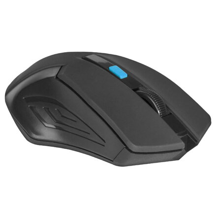 Defender Myš Accura MM-275, 1600DPI, 2.4 [GHz], optická, 6tl., 1 kolečko, bezdrátová, černá, 1 ks AA