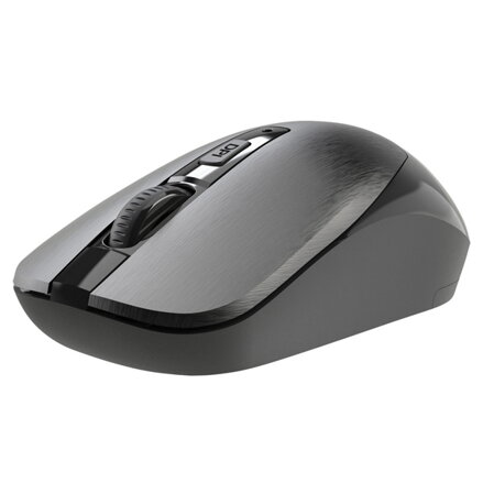 Defender Myš WAVE MM-995, 1600DPI, 2.4 [GHz], optická, 3tl., bezdrátová, černá, 1 ks AA, nanopřijímač, tichá