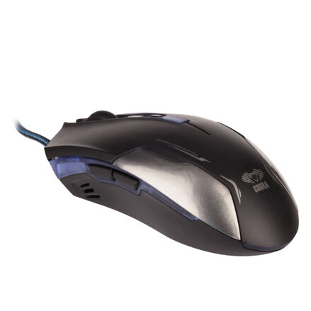 E-Blue Myš Cobra EMS653, 3000DPI, optická, 6tl., 1 kolečko, drátová USB, černá, herní