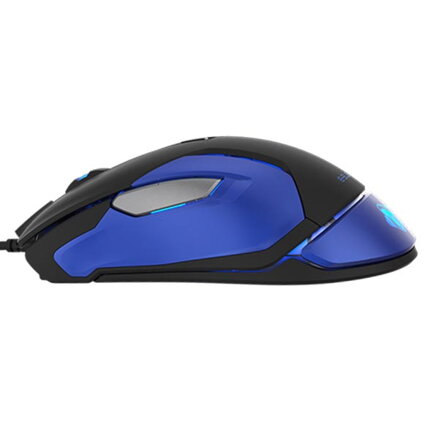 E-Blue Myš Auroza Gaming V2, 5000DPI, optická, 6tl., 1 kolečko, drátová USB, černá, herní, e-box