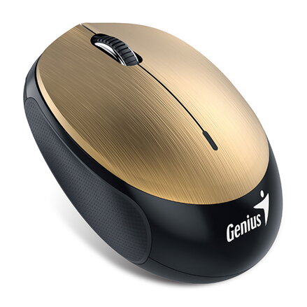 Myš drátová, Genius NX-9000BT, zlatá, optická, 1200DPI