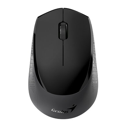 Genius Myš NX-8000S BT, 1200DPI, Bluetooth a 2,4GHz, optická, 3tl., bezdrátová, černá-šedá, Blue-Eye senzor, symetrická