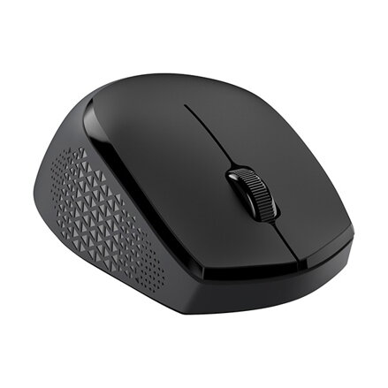Genius Myš NX-8000S BT, 1200DPI, Bluetooth a 2,4GHz, optická, 3tl., bezdrátová, černá-šedá, Blue-Eye senzor, symetrická