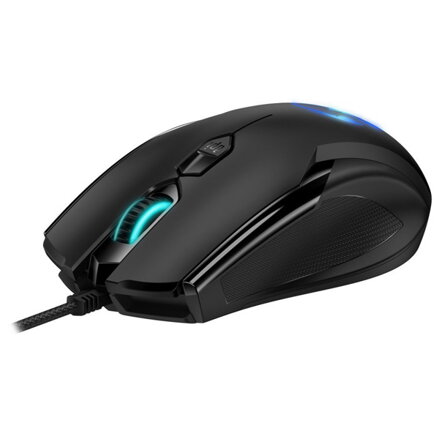 Genius Myš X-1 600, 3200DPI, optická, 4tl., drátová USB, černá