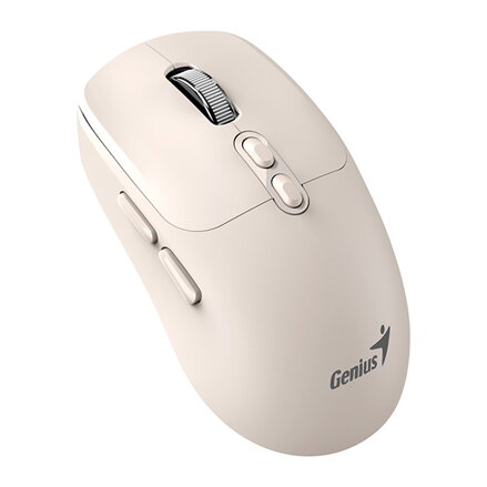 Myš bezdrátová, Genius NX-8080S BT, béžová, optická, 1600DPI