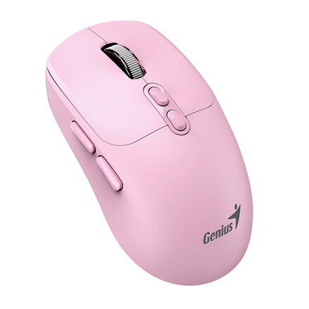 Myš bezdrátová, Genius NX-8080S BT, růžová, optická, 1600DPI