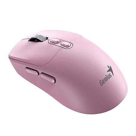 Myš bezdrátová, Genius NX-8080S BT, růžová, optická, 1600DPI