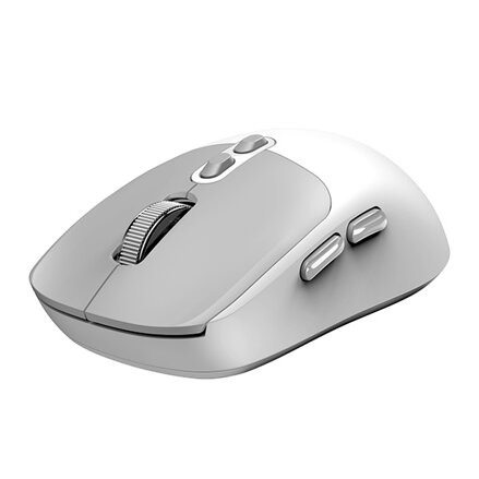 Myš bezdrátová, Genius NX-8080S BT, bílo-šedá, optická, 1600DPI