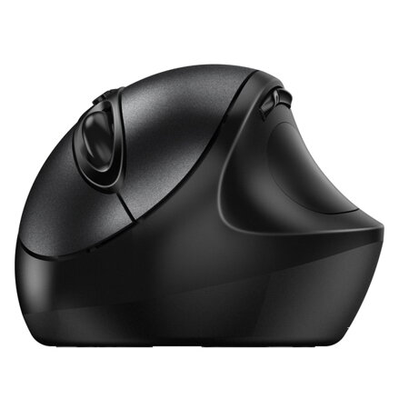 Genius Myš Ergo 8300S, 1600DPI, 2.4 [GHz], optická, 7tl., bezdrátová, černá, 2 ks AAA, vertikální