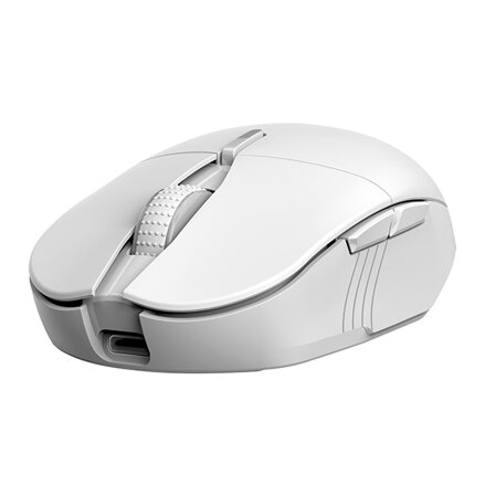 Myš bezdrátová, Genius GX GAMING Scorpion M8250 AI, bílá, optická, 3200DPI