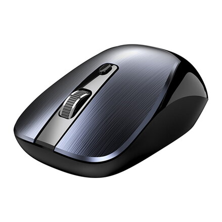 Myš bezdrátová, Genius NX-7125, kovově šedá, optická, 1200DPI