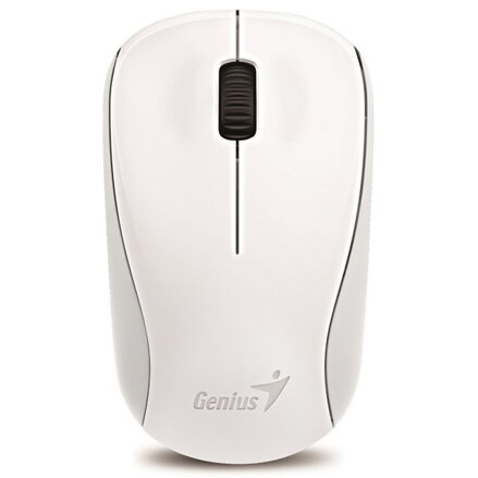 Genius Myš NX-7000, 1200DPI, 2.4 [GHz], optická, 3tl., bezdrátová USB, bílá, 1 ks AA