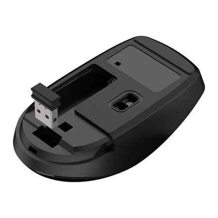 Genius Myš NX-7000SE, 1200DPI, 2.4 [GHz], optická, 3tl., bezdrátová, černá, 1 ks AA