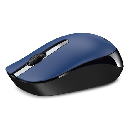 Genius Myš NX-7007, 1200DPI, 2.4 [GHz], optická, 3tl., bezdrátová USB, černo-modrá, AA