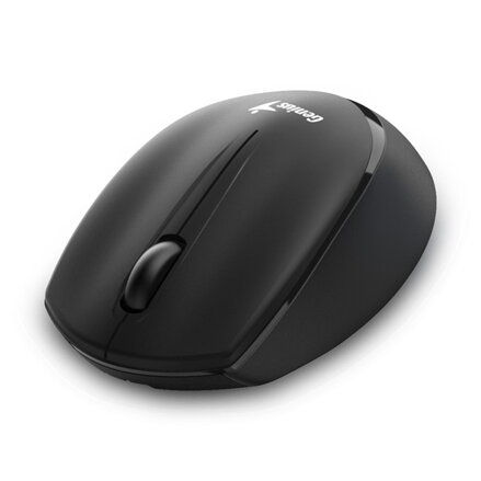 Genius Myš NX-7009, 1200DPI, 2.4 [GHz], optická, 3tl., bezdrátová, černá, 1 ks AA, Blue-Eye senzor, symetrická