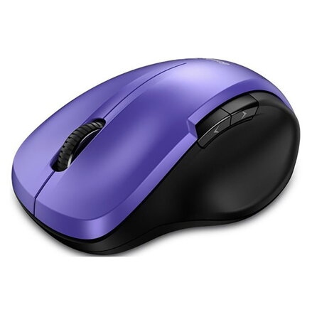 Genius Myš Ergo 8200S, 1200DPI, 2.4 [GHz], optická, 5tl., bezdrátová, fialová, 1 ks AA, BlueEye senzor