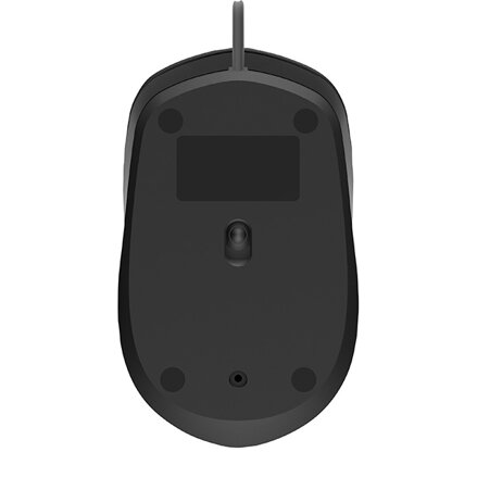 HP myš 150 1600DPI, optická, 3tl., 1 kolečko, drátová USB-A, černá, 1 ks Windows 7,8,10, Mac 10.1 a vyšší
