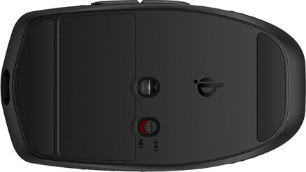 Myš bezdrátová, HP 695 Qi-Charging wireless Mouse, černá, optická, 4000DPI