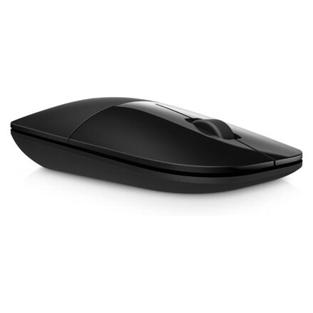 HP myš Z3700 Wireless Black Onyx, 1200DPI, 2.4 [GHz], optická Blue LED, 3tl., 1 kolečko, bezdrátová, černá, 1 ks AA, Windows 7/8/1
