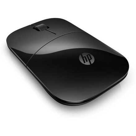HP myš Z3700 Wireless Black Onyx, 1200DPI, 2.4 [GHz], optická Blue LED, 3tl., 1 kolečko, bezdrátová, černá, 1 ks AA, Windows 7/8/1