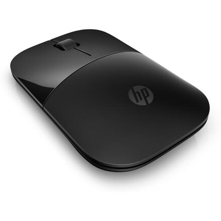 HP myš Z3700 Wireless Black Onyx, 1200DPI, 2.4 [GHz], optická Blue LED, 3tl., 1 kolečko, bezdrátová, černá, 1 ks AA, Windows 7/8/1