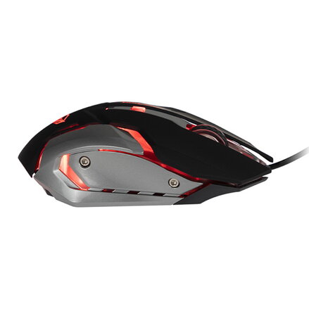 Meetion M915 Myš drátová, černá, 2400DPI