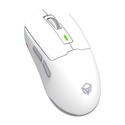 Meetion GW24 Myš bílá, 8000DPI, Tri-Mode