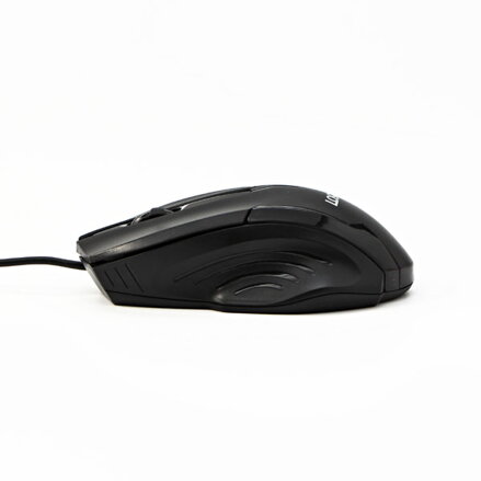 Logo myš Shape, 800DPI, optická, 3tl., drátová USB, černá
