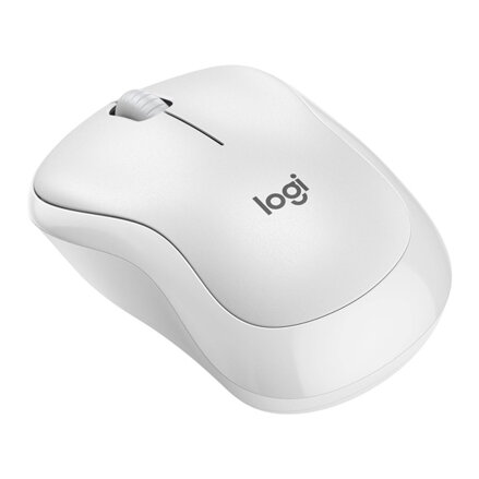 Myš bezdrátová, Logitech M240 SILENT BLUETOOTH MOUSE, bílá, optická, 4000DPI