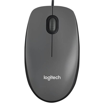 Myš drátová, Logitech M90, šedá, optická, 1000DPI