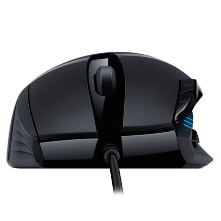 Logitech Myš G402 Hyperion Fury, 4000DPI, optická, 8tl., 1 kolečko, drátová USB, černá, herní