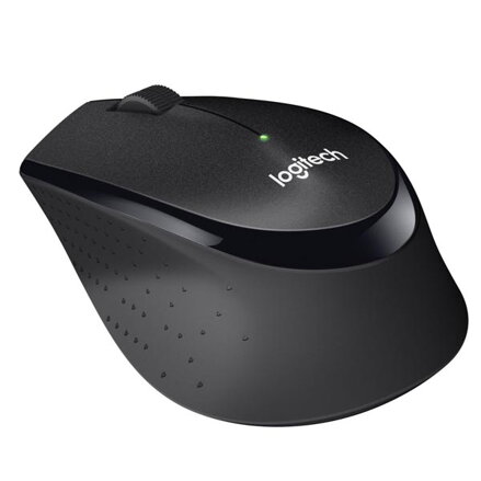 Logitech Myš M330, 1000DPI, 2.4 [GHz], optická, 3tl., 1 kolečko, bezdrátová, černá, 1 ks AA